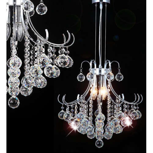 Żyrandol kryształowy Świecznik  45x100cm K021